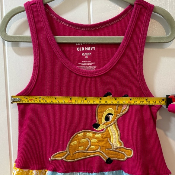 Upcycled - Disney Bambi Dress - Embroidered - Picture 6 of 8